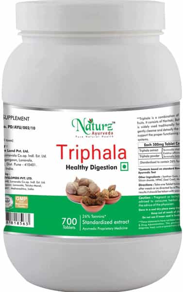 Naturz Ayurveda Triphala 700 Tablets Natural