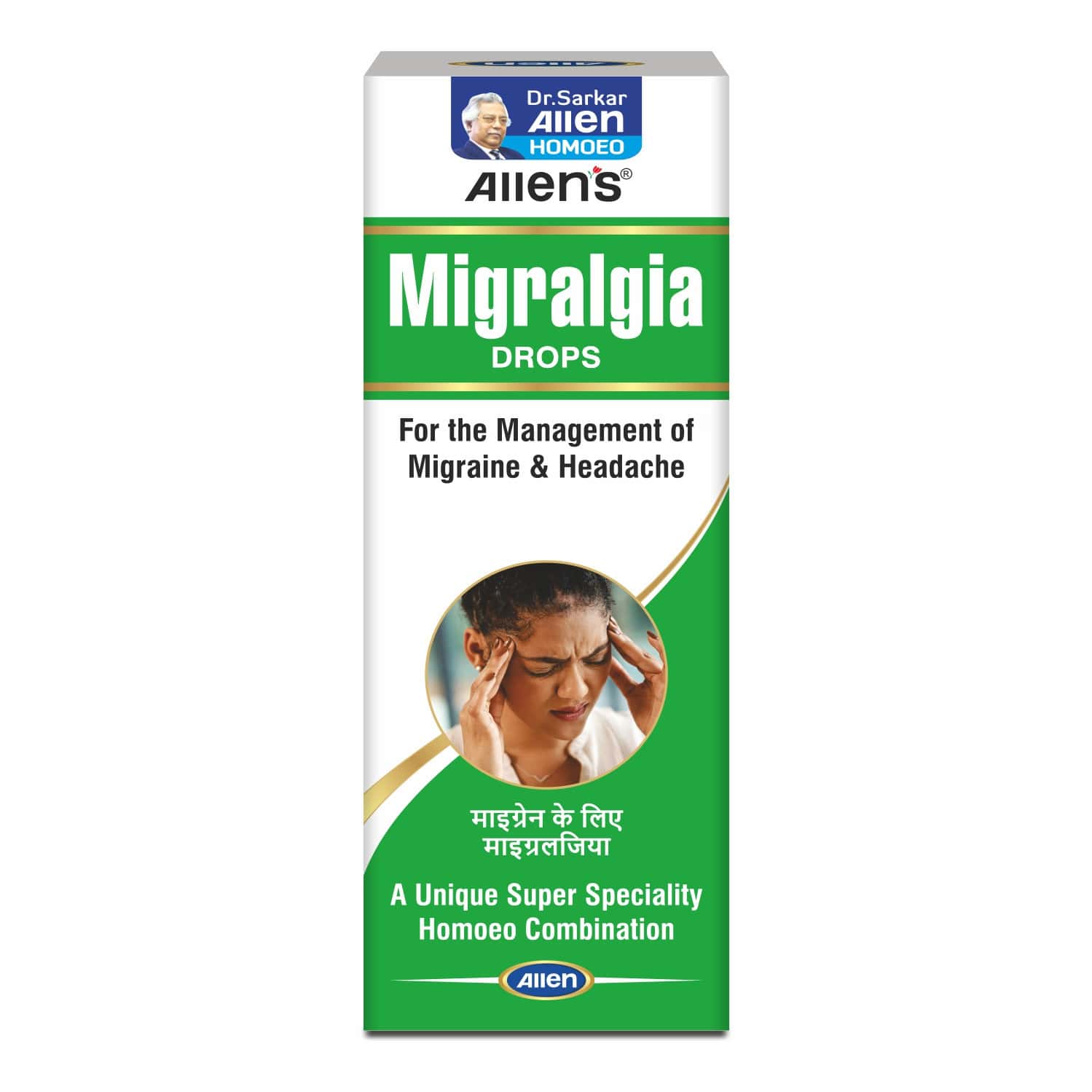 Allen Laboratories Migralgia Drops (30 Ml X 2 Packs)