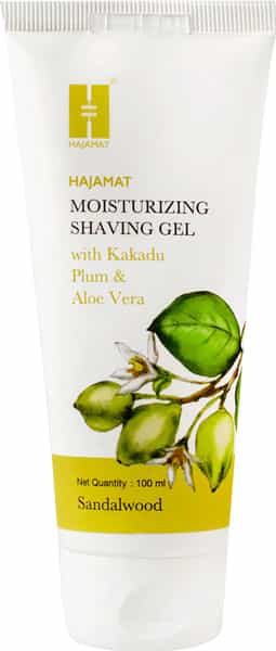 Hajamat Moisturizing Shaving Gel With Kakadu Plum & Aloe Vera-- 100 Ml