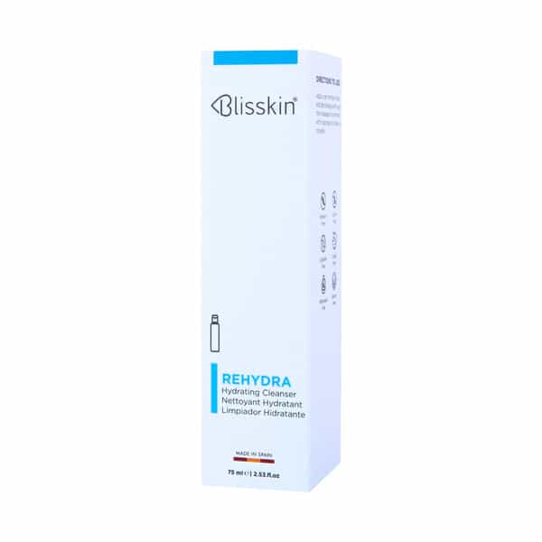 Blisskin Rehydra Hydrating Cleanser With Kombuchka & Black Tea Extract | For All Skin Types - 75Ml