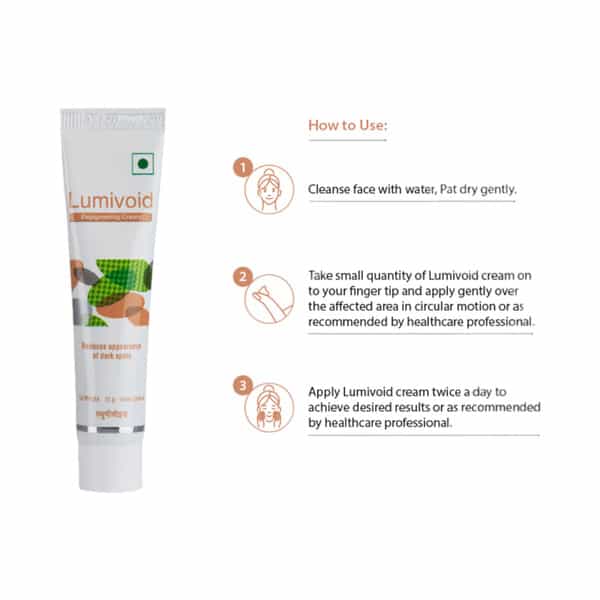 Lumivoid Ultra Reduces Intensity Of Dark Spots & Brightens Skin Tube Of 15Gm Cream