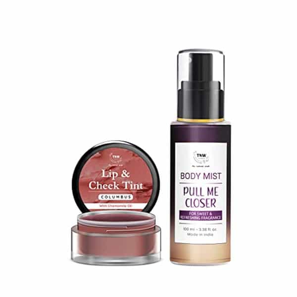 Tnw The Natural Wash Combo With Pull Me Closer Body Mist And Columbus Lip & Cheek Tint