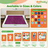 Oyo Baby Waterproof Bed Protector Baby Dry Sheet Large Rani Pink (100 Cm X 140 Cm)