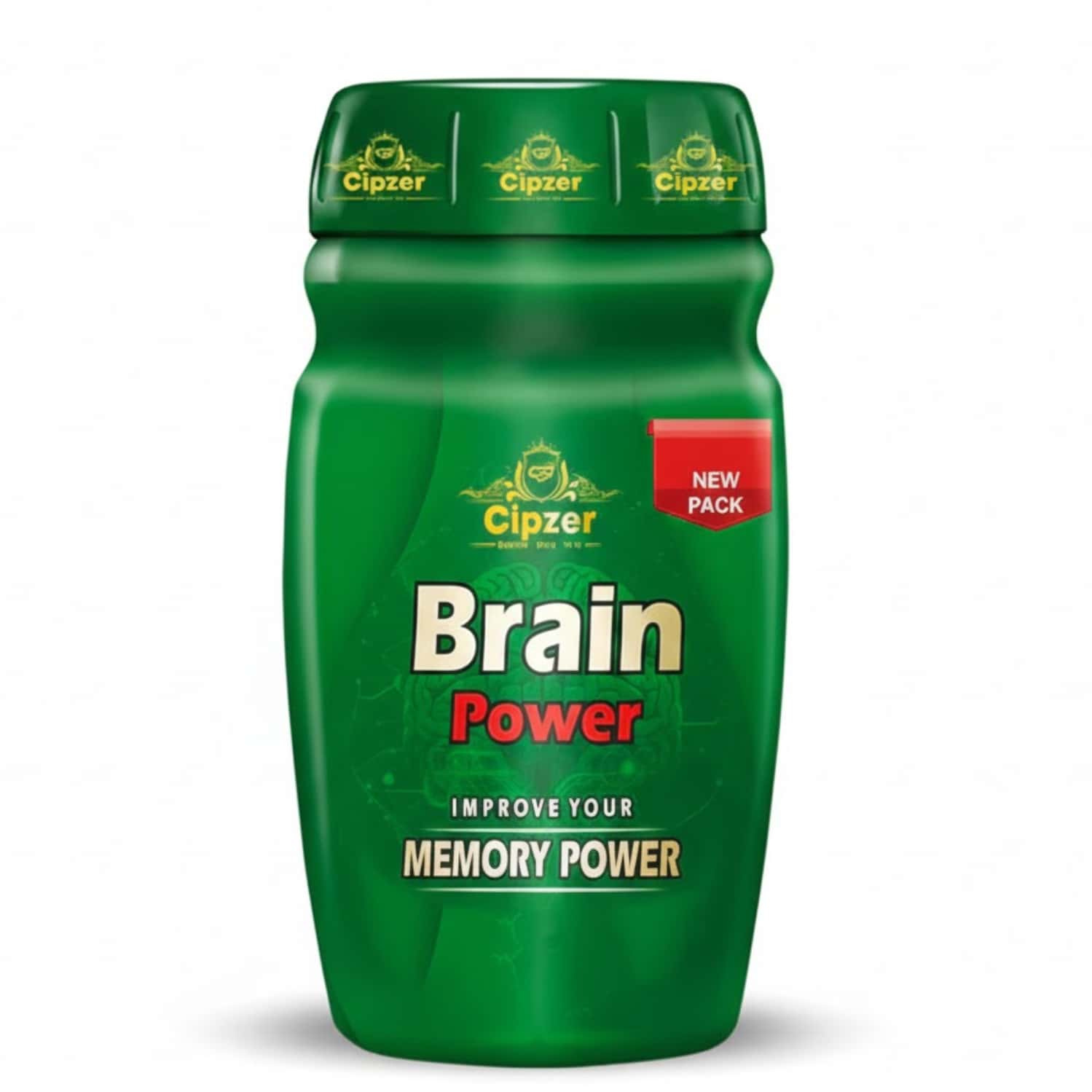 Cipzer Brain Power Prash|improves Your Concentration Power(pack Of 1)-400 Gm