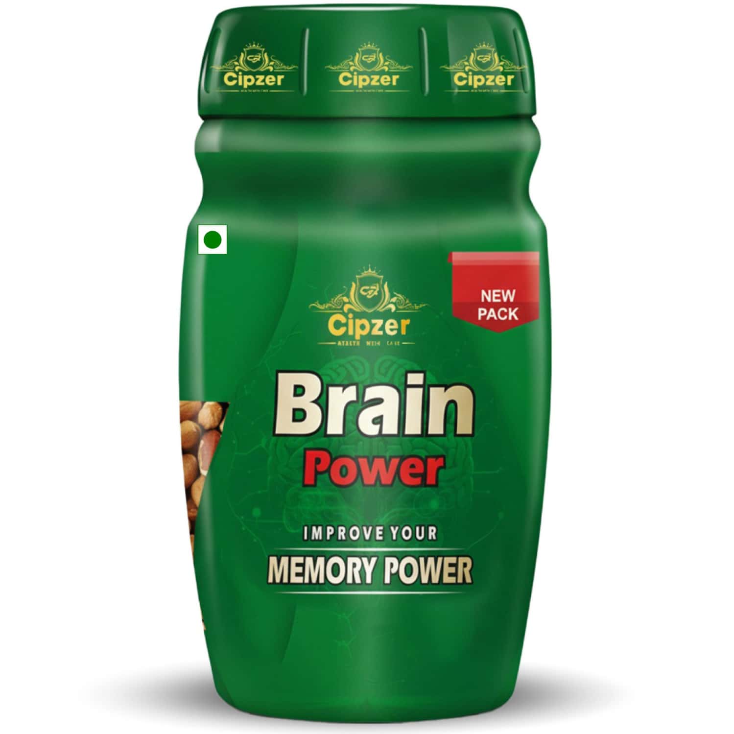 Cipzer Brain Power Prash|improves Your Concentration Power(pack Of 1)-400 Gm