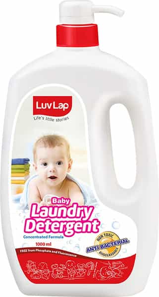 Luvlap Baby Laundry Liquid Detergent Food Grade 1000Ml