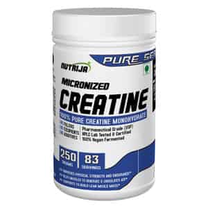 Nutrija Micronized Creatine Monohydrate Powder- 250 Grams