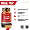 Musclexp Daily Vital Multivitamin, 25 Vitamins & Minerals, 5 Super Antioxidants, 60 Tablets - 2 Pack