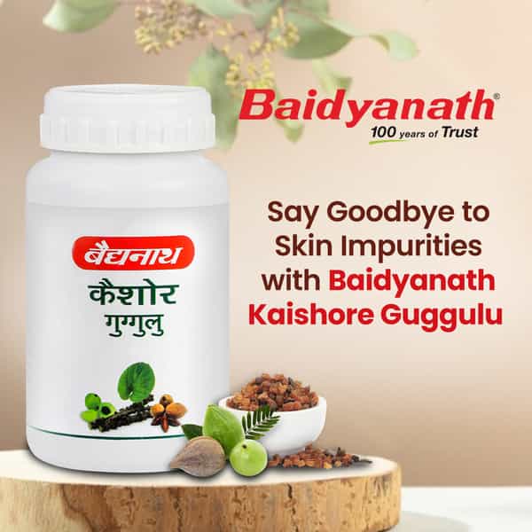 Baidyanath Ayurved Kaishore Guggulu 160 Tabs | Pediatric Wellness Support