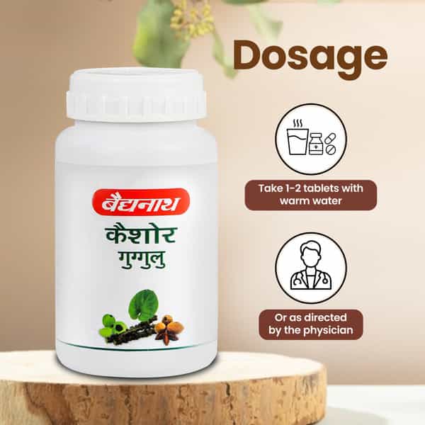 Baidyanath Ayurved Kaishore Guggulu 160 Tabs | Pediatric Wellness Support