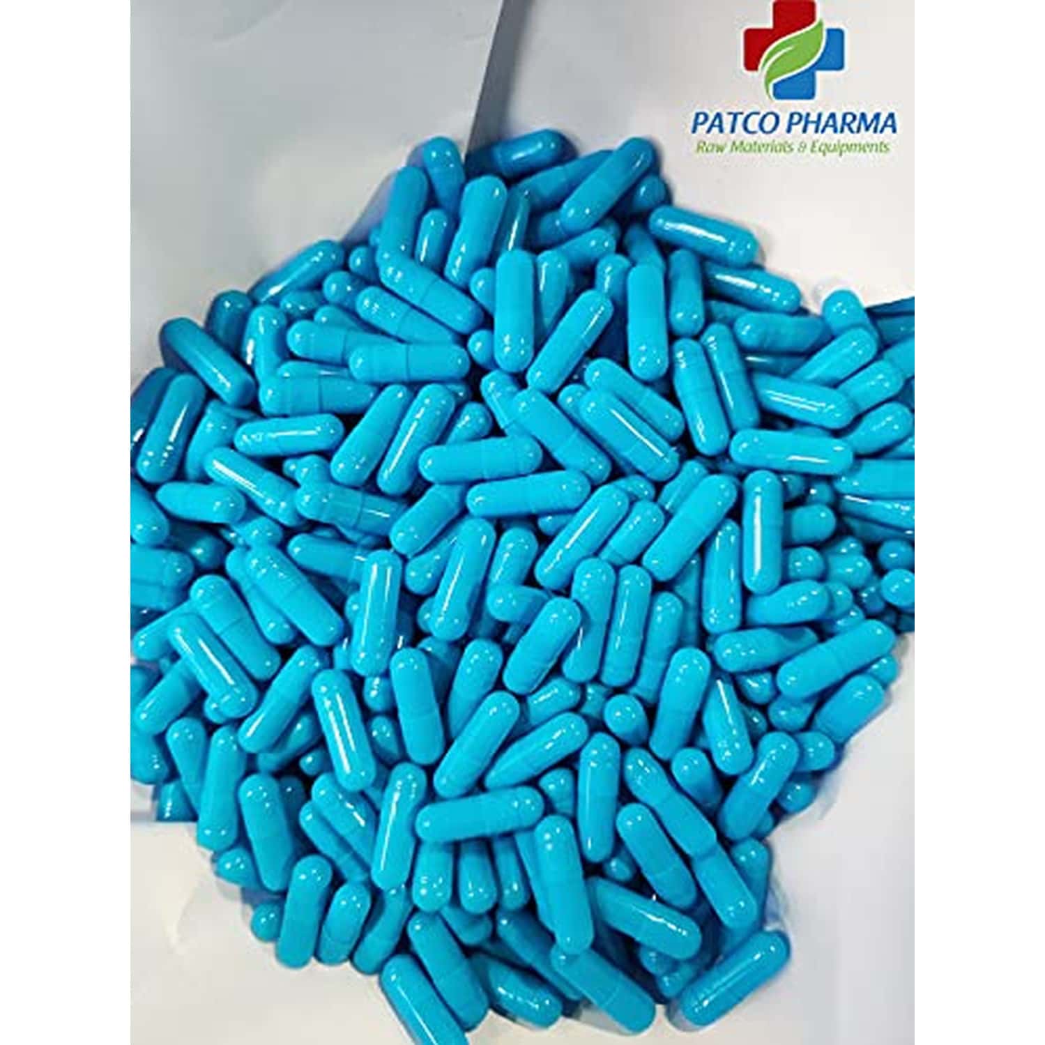 Buy PATCO PHARMA SIZE 2 SKY BLUE EMPTY GELATIN PILL CAPSULE GLUTEN