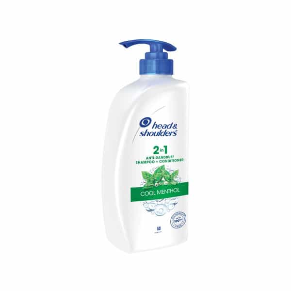 Head And Shoulders Cool Menthol 2-In-1 Shampoo + Conditioner 650 Ml