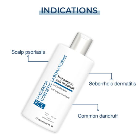 Fcl T-Shampoo Controls Recurrence Of Dandruff & Psoriasis | 200 Ml
