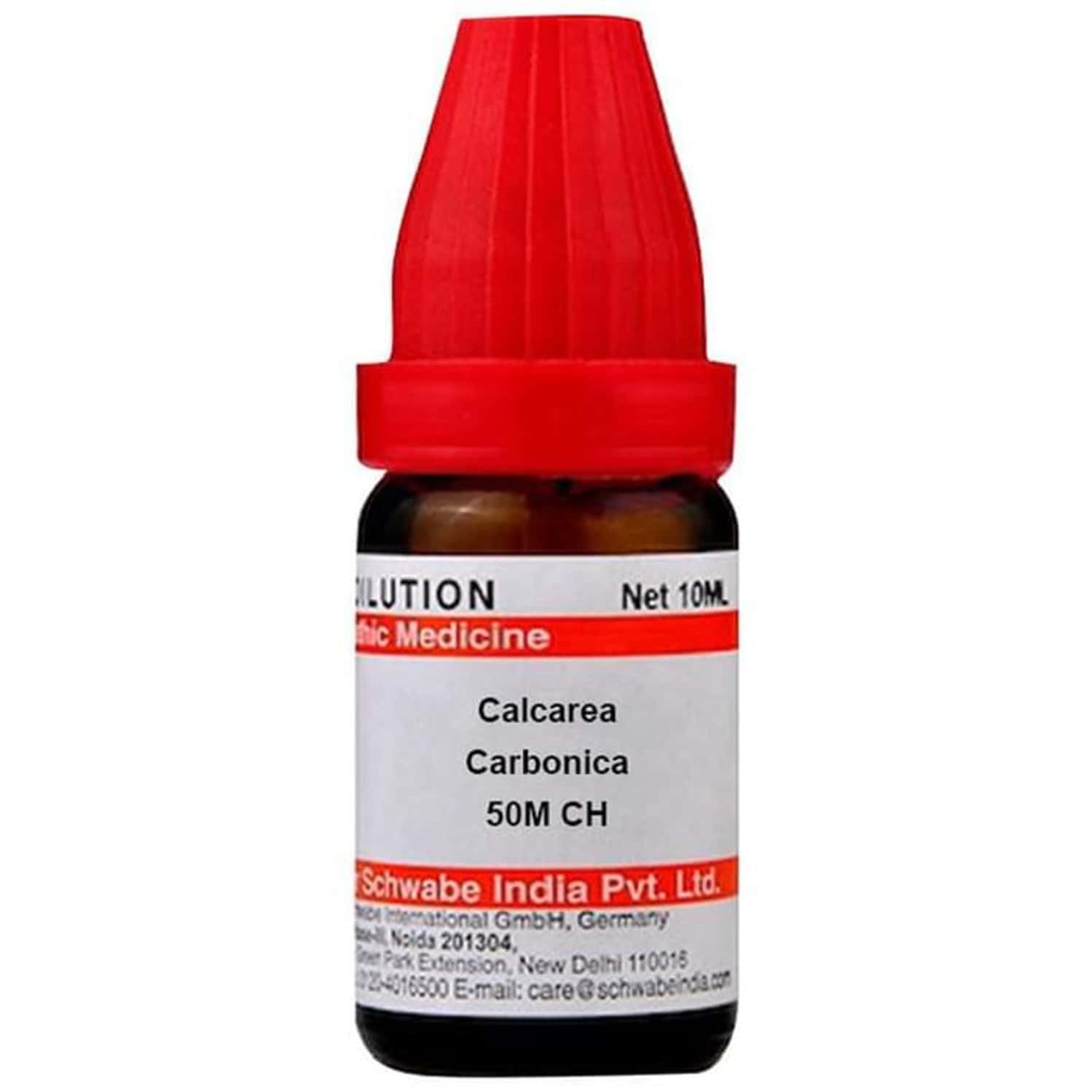 Dr. Willmar Schwabe India Calcarea Carbonica Dilution 50m Ch 10 Ml
