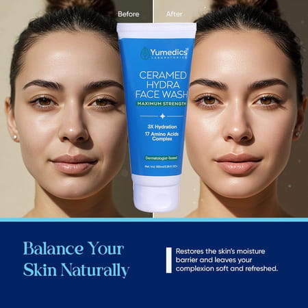 Yumedics Ceramed Hydra Face Wash - 100Ml