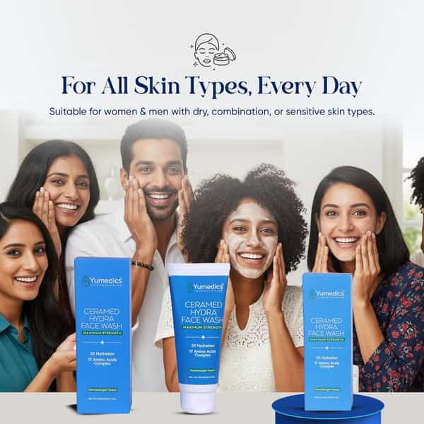 Yumedics Ceramed Hydra Face Wash - 100Ml