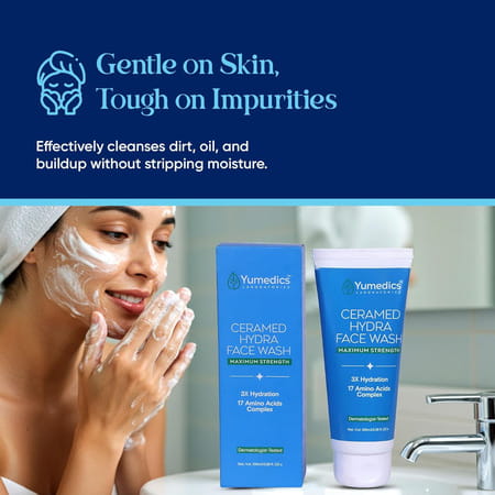 Yumedics Ceramed Hydra Face Wash - 100Ml