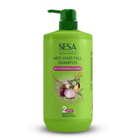 Sesa Ayurvedic Anti Hairfall Shampoo Reduces Hairfall Made With Ayurvedic Herbs Paraben Free 1000ml