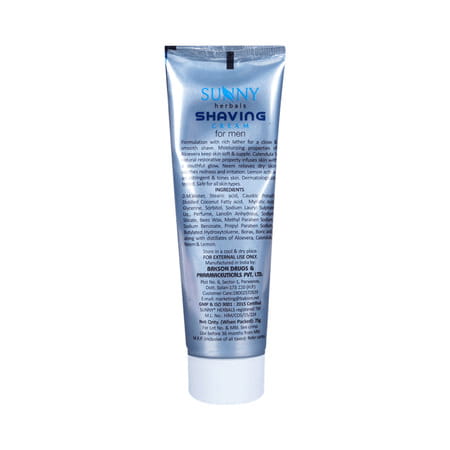 Sunny Herbals Shaving Cream 75 Gm
