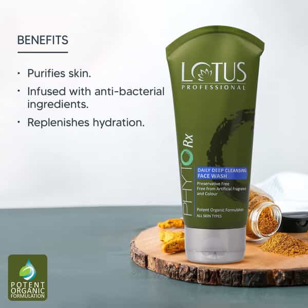Lotus Professional Phytorx Daily Deep Cleansing Face Wash 80G