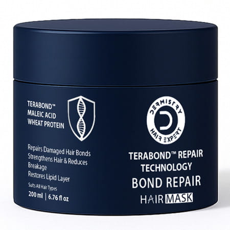 Dermistry Bond Repair Hair Mask Maleic Acid Terabond Protein For Strength Damage Dry Dull Hair 200ml