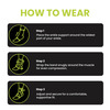 Actifit Ankle Support With Adjustable Band - Compression Brace For Pain Relief Sports Gym - Size Xl