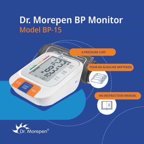 Dr. Morepen Blood Pressure Monitor (Bp-15) 1 No's