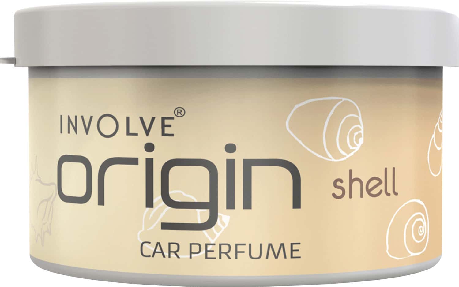Involve Origin Shell Luxury Car Perfume - Premium Leak Proof Fiber Car Fragrance -Iori03