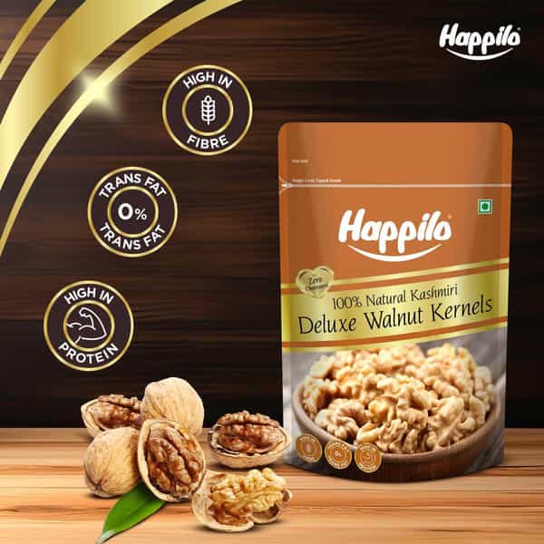 Happilo Deluxe Kashmiri Walnut Kernels 200G