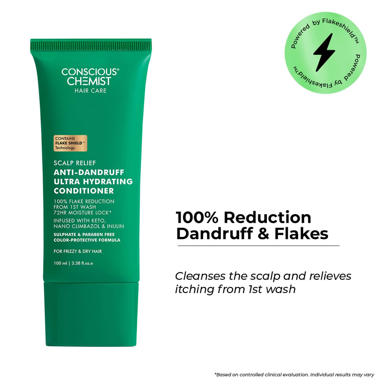Conscious Chemist Anti-Dandruff Ultra Hydrating Conditioner | 100ml