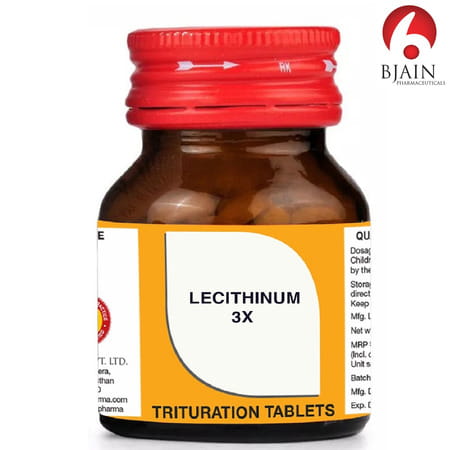 Bjain Lecithinum Trituration Tablet 3x | 25gm