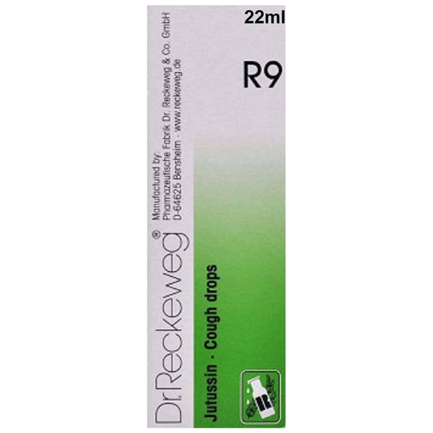 Dr. Reckeweg R9 Cough Drops 22 Ml