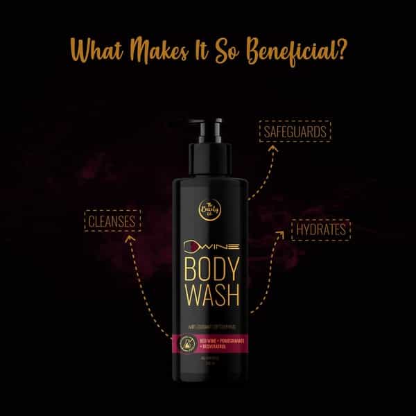 The Beauty Co. D`Wine Body Wash With Red Wine 250Ml