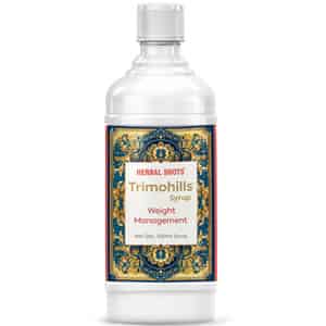 Herbal Hills Trimohills Herbal Shots 500ml (pack Of 4) Weight Loss