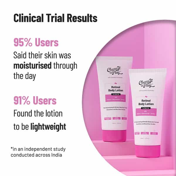 Chemist At Play Anti-Aging Body Lotion | Skin Brightening Lotion|Dry & Oily Skin|Nourshes Skin 200Ml