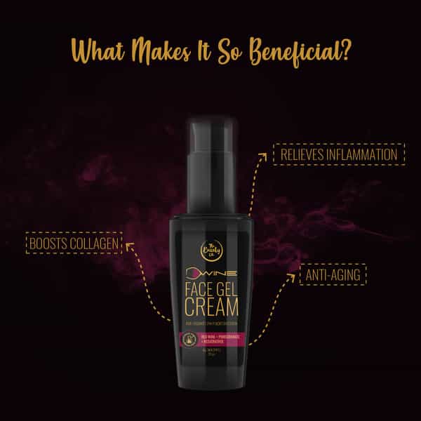 The Beauty Co. D'wine Face Gel Cream (30Gm) | Made In India