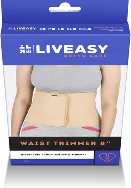 Liveasy Ortho Care Waist Trimmer / Abdominal Binder - Xl (40 - 44 Inch)