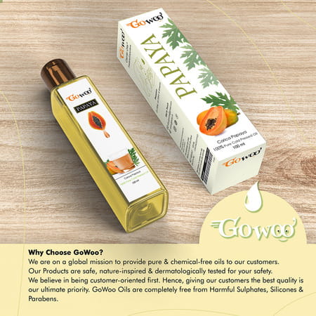 Pack Of 2 Cajeput Essential Oil And Papaya Seed Carrier Oil - 100% Pure & Natural Oil