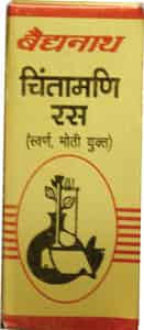 Baidyanath Asli Ayurved Chintamani Ras (s.m.a.y.) 10 Tablets