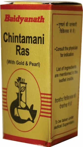 Baidyanath Asli Ayurved Chintamani Ras (S.m.a.y.) 10 Tablets