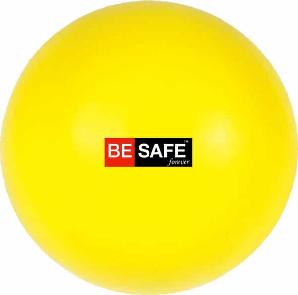 Besafe Forever Physiotherapy Hand Exercise Soft Stress Ball Yellow Pack Of 1