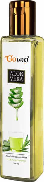 Go Woo Aloe Vera Carrier Oil 100% Pure Virgin & Undiluted Oil