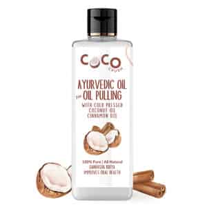 Coco Crush Ayurvedic Coconut & Cinnamon Oil For Oil Pulling - 100ml