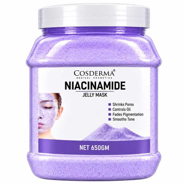 Cosderma Niacinamide Jelly Mask 650Gm| Pore Care | Oil Control & Even Skin Tone