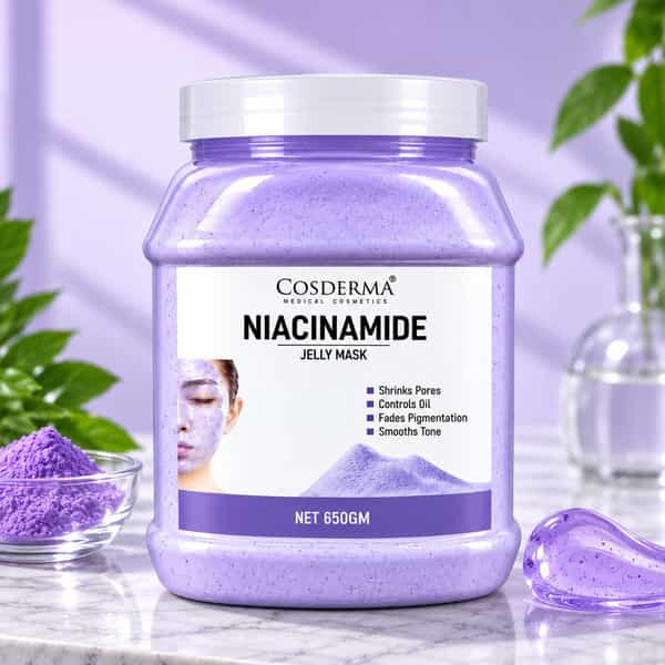 Cosderma Niacinamide Jelly Mask 650Gm| Pore Care | Oil Control & Even Skin Tone