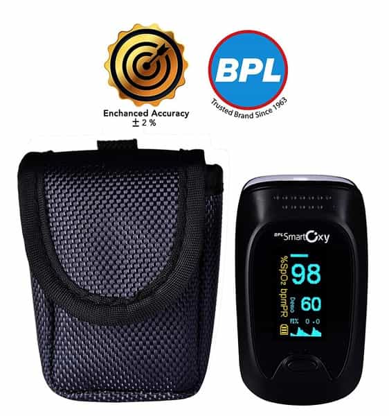 Bpl Smart Oxy Finger Tip Pulse Black Oximeter (Black)