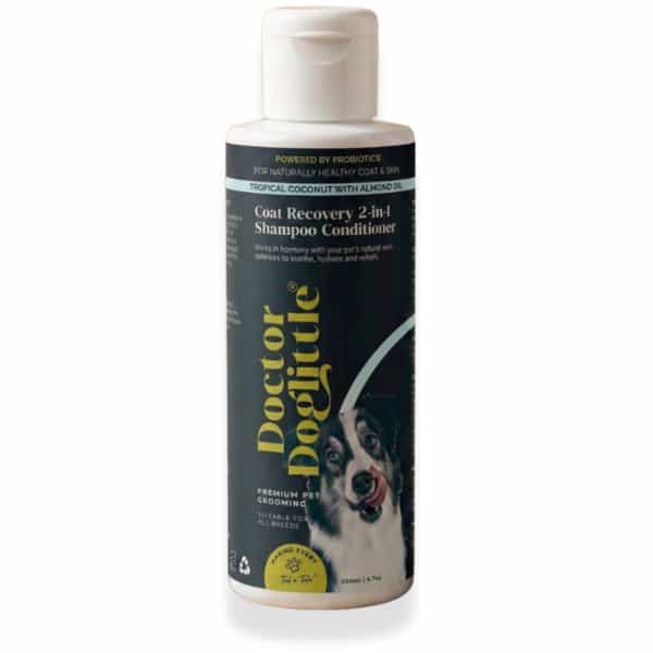 Doctor Doglittle Probiotic Dog Coat Smoothening 2-In-1 Shampoo & Conditioner (300 Ml)