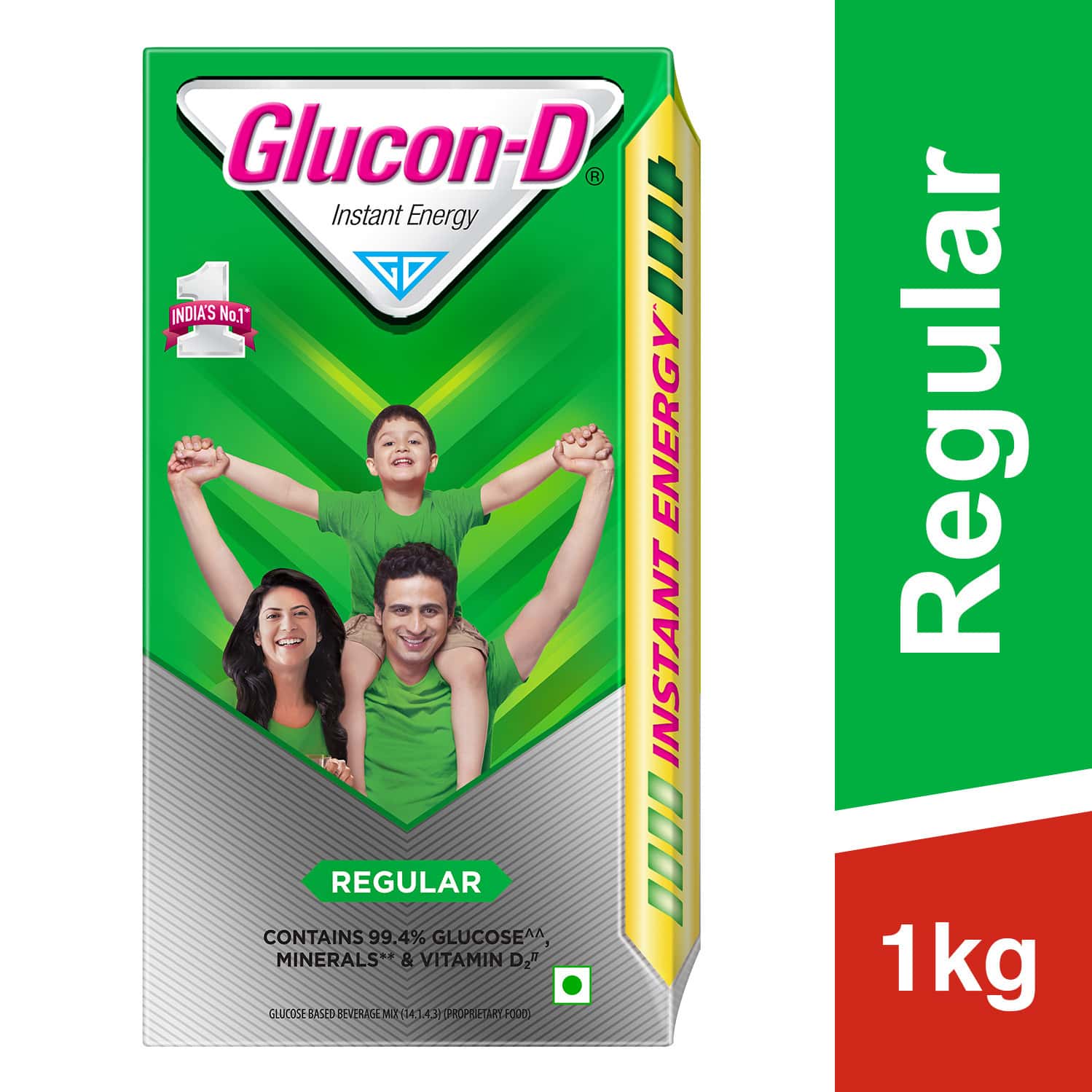 Glucon-d Regular With 3 Benefits Of Energy | Recovery | And Immunity | 1 Kg