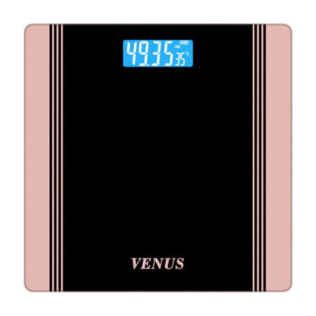 Venus (India) Electronic Digital Personal Bathroom Weight Machine | Upto 180kg | Eps-1199-New-Gold