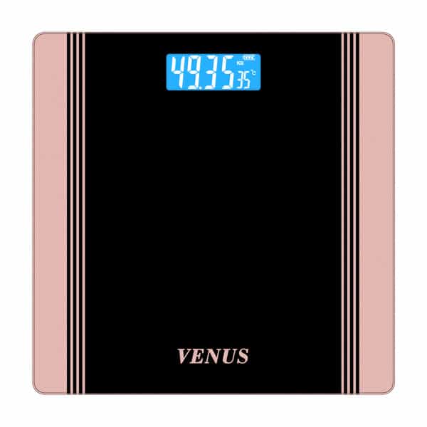 Venus (India) Electronic Digital Personal Bathroom Weight Machine | Upto 180Kg | Eps-1199-New-Gold